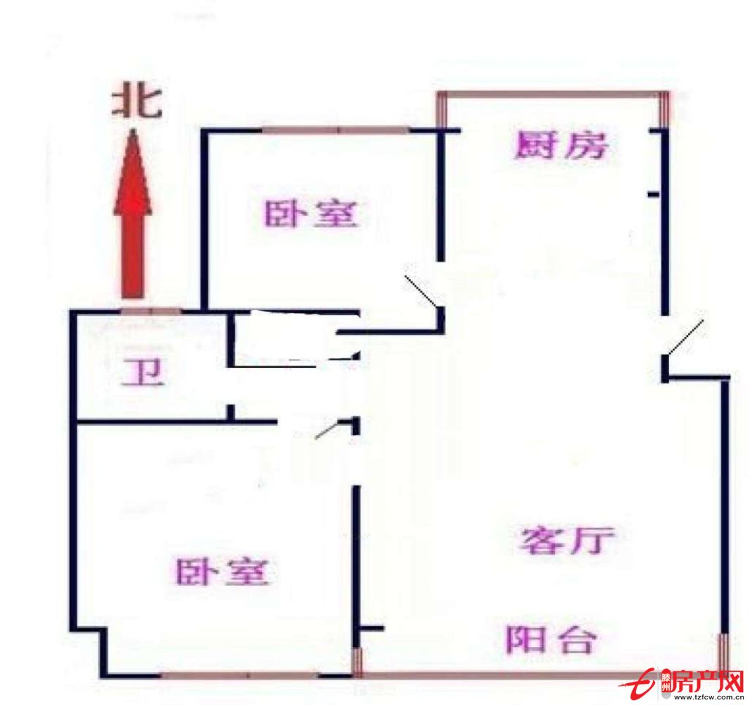 滕都帝景，兩室中等裝修，證滿五年，送儲(chǔ)藏室，支持貸款
